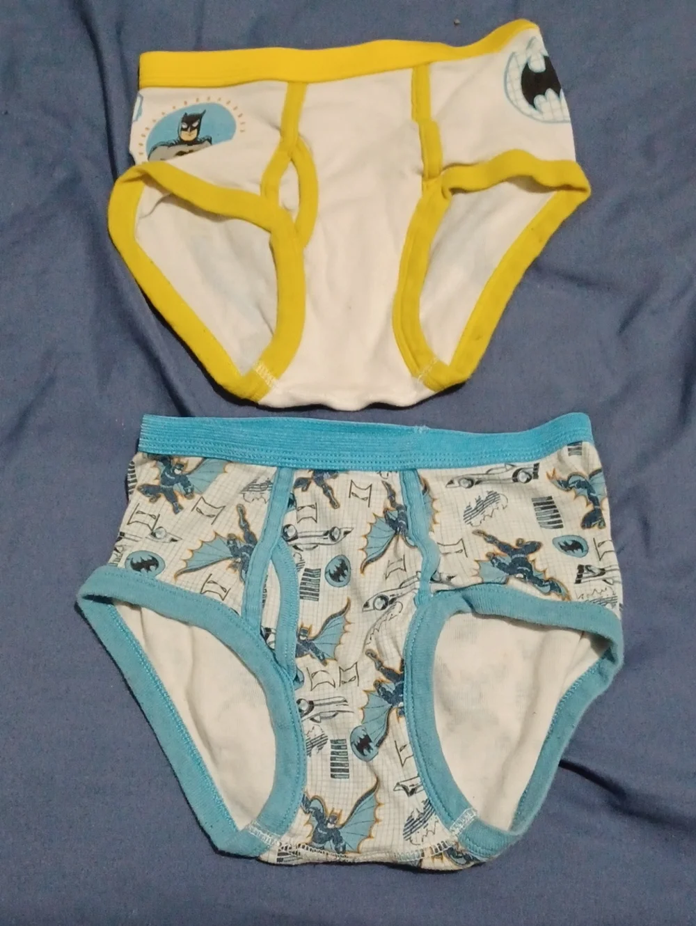 Bundle Of 5 Minecraft & 7 Superheroes Kids Briefs Underwear Size 8
